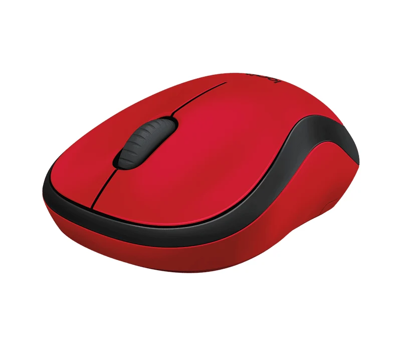 Logitech M221 Silent Wireless Mouse Red
