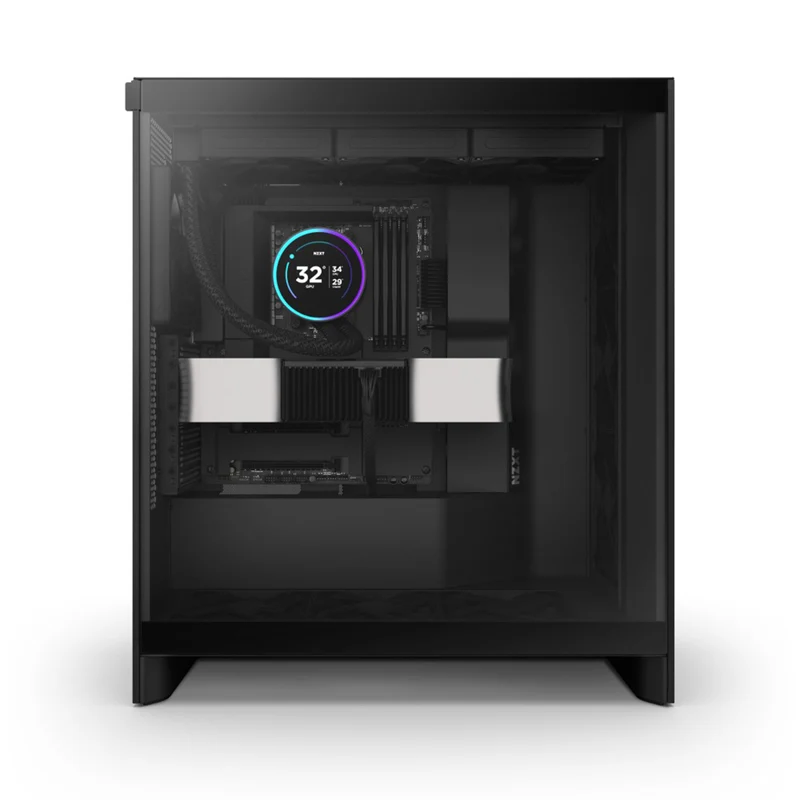 NZXT Kraken Elite 360 360mm AIO Liquid Cooler with IPS LCD & Static Pressure Fans (Black) (RL-KN36E-B2)