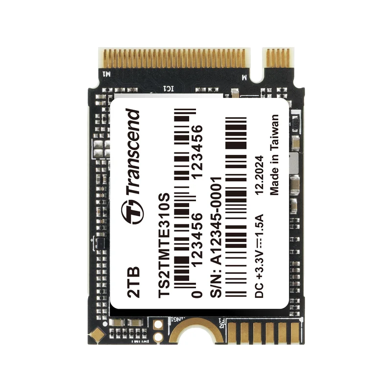 Transcend 310S M.2 2230 PCIe Gen4 x4 Internal SSD (512GB, 1TB, 2TB), (TS512GMTE310S, TS1TMTE310S, TS2TMTE310S)