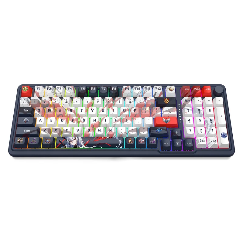 Redragon Eisa Pro SE Anime 3 Modes 98-Key Hot-Swappable RGB Mechanical Keyboard (Hi-Fi Linear Switch) (K686AK-RGB-Pro)