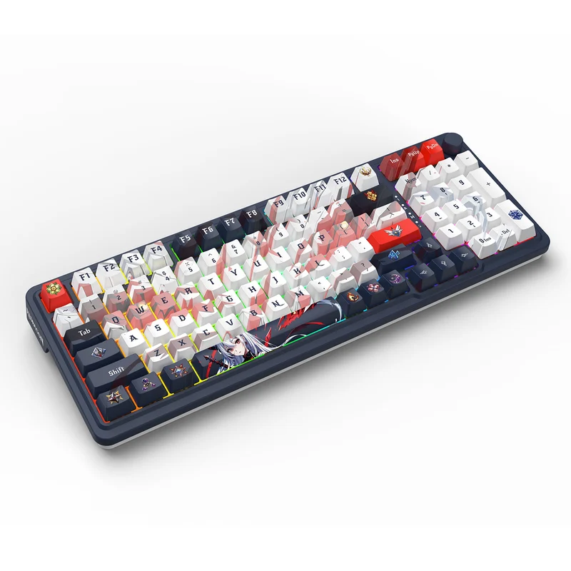 Redragon Eisa Pro SE Anime 3 Modes 98-Key Hot-Swappable RGB Mechanical Keyboard (Hi-Fi Linear Switch) (K686AK-RGB-Pro)