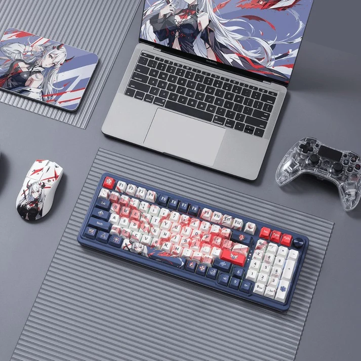 Redragon Eisa Pro SE Anime 3 Modes 98-Key Hot-Swappable RGB Mechanical Keyboard (Hi-Fi Linear Switch) (K686AK-RGB-Pro)
