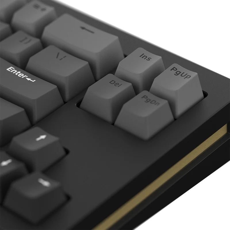 MonsGeek M7W DIY Kit Aluminum Case Multi-Mode RGB Mechanical Keyboard (Akko V3 Cream Yellow Pro) (Black, Purple, Silver)