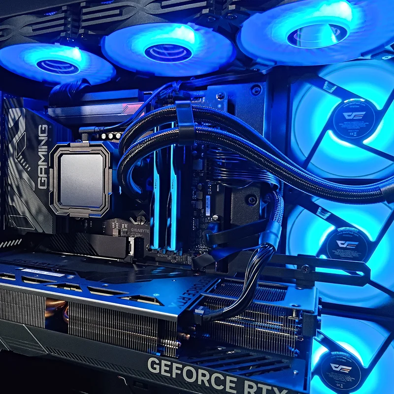 Ultra Arcee DY470 TG Black Desktop Gaming PC | Intel i9 14900K | 64 GB RAM | 2 TB SSD | RTX 4080 Super | Windows 11 Pro