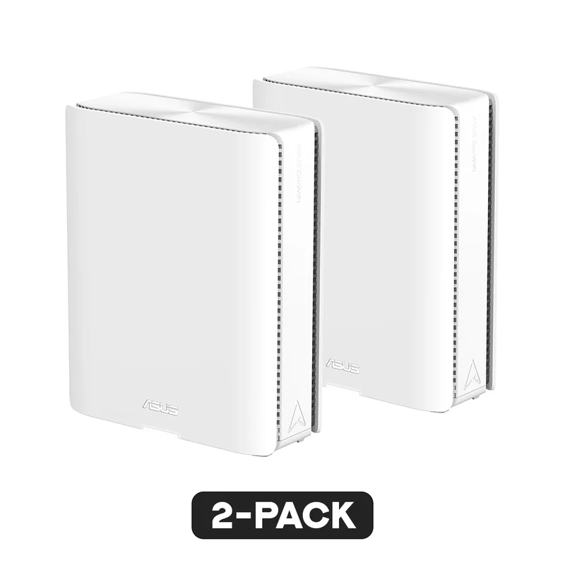 Asus ZenWiFi BQ16 BE25000 Quad Band WiFi 7 Mesh Router (1-Pack, 2-Pack)