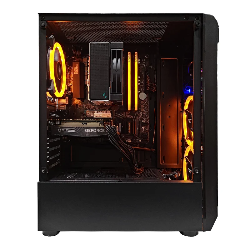 Alpha Harley V2 Black Desktop Gaming PC | AMD Ryzen 5 5500 | 16GB RAM | 500GB SSD | RTX 4060 | Windows 11 Pro