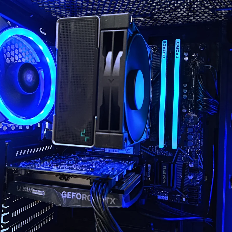 Alpha Harley V2 Black Desktop Gaming PC | AMD Ryzen 5 5500 | 16GB RAM | 500GB SSD | RTX 4060 | Windows 11 Pro