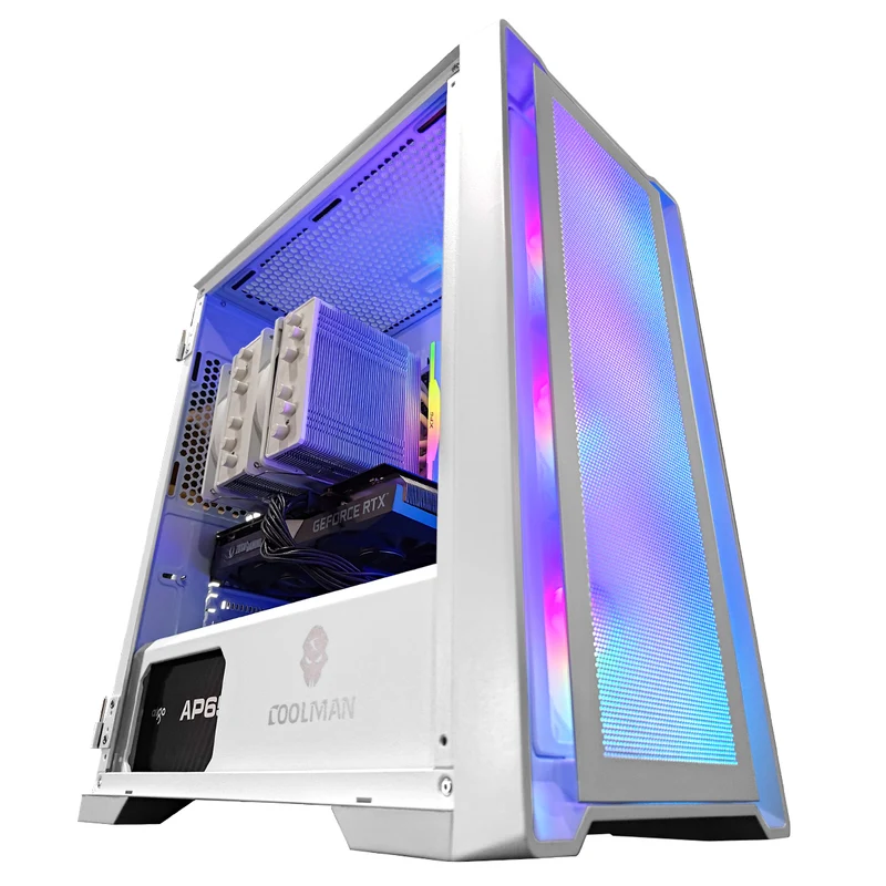 Alpha Ruby White Desktop Gaming PC | Intel i5 12400F | 16 GB RAM | 512 GB SSD | RTX 3060 | Windows 11 Pro