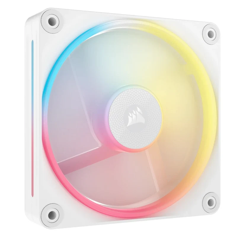Corsair iCue Link LX120-R RGB 120mm PWM Reverse Single Expansion Fan Kit (Black, White)
