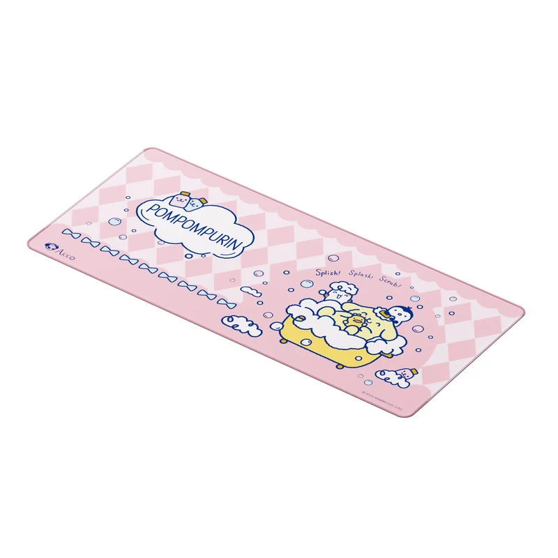 Akko Pompompurin Mouse Pad (900x400mm) (Pink, Yellow)