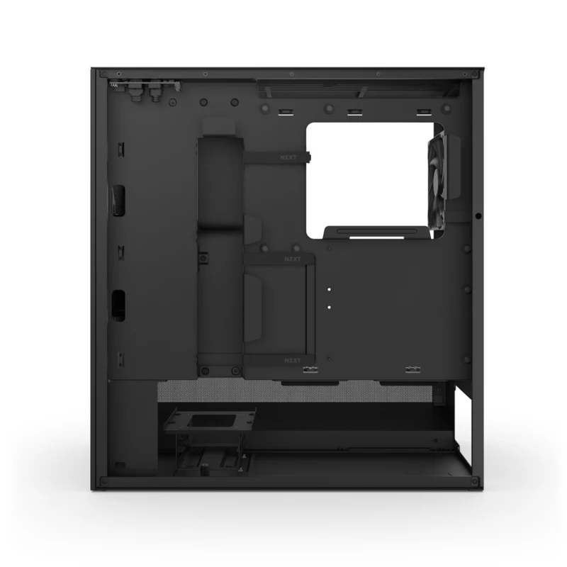 NZXT H5 Flow Compact ATX Mid-Tower Airflow Case (Black, White) (CC-H52FB-01, CC-H52FW-01)