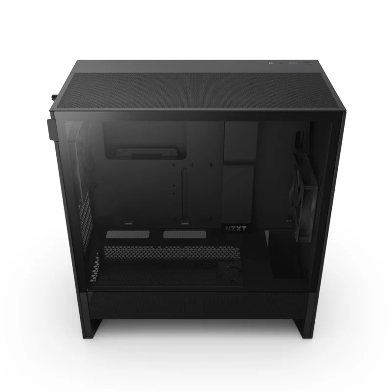 NZXT H5 Flow Compact ATX Mid-Tower Airflow Case (Black, White) (CC-H52FB-01, CC-H52FW-01)