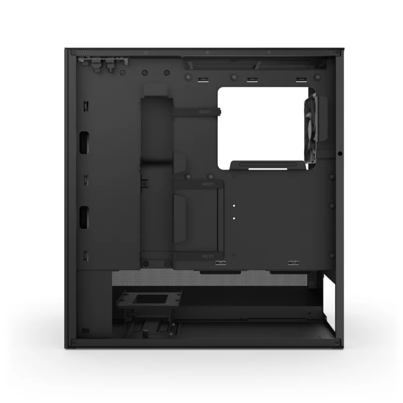 NZXT H5 Flow RGB (2024) Compact ATX Mid-Tower Airflow Case with RGB Fans (Black, White) (CC-H52FB-R1, CC-H52FW-R1)