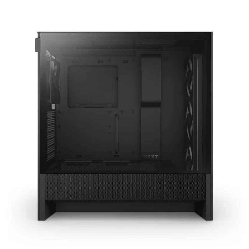 NZXT H5 Flow RGB (2024) Compact ATX Mid-Tower Airflow Case with RGB Fans (Black, White) (CC-H52FB-R1, CC-H52FW-R1)