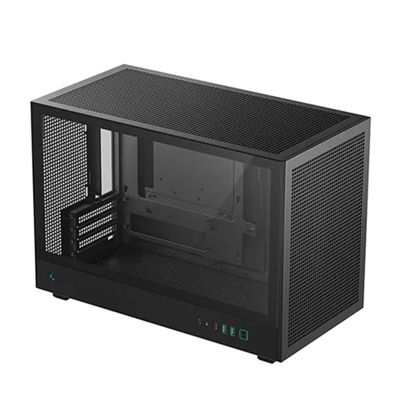 Deepcool CH260 High Airflow Mesh Panels M-ATX Compact Case (Black, White) (R-CH260-BKNGM0-G-1, R-CH260-WHNGM0-G-1)
