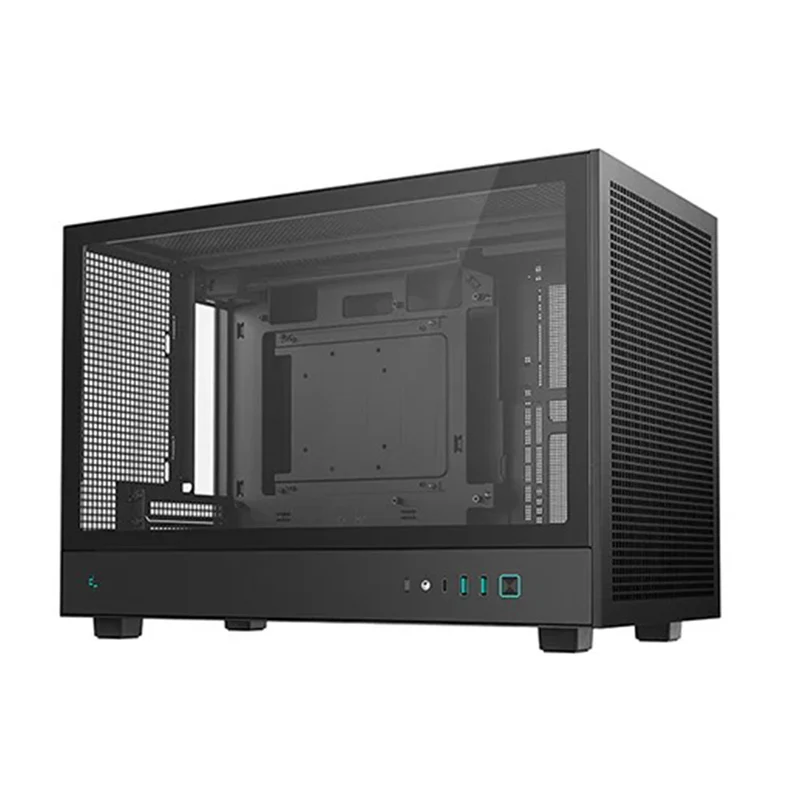 Deepcool CH260 High Airflow Mesh Panels M-ATX Compact Case (Black, White) (R-CH260-BKNGM0-G-1, R-CH260-WHNGM0-G-1)