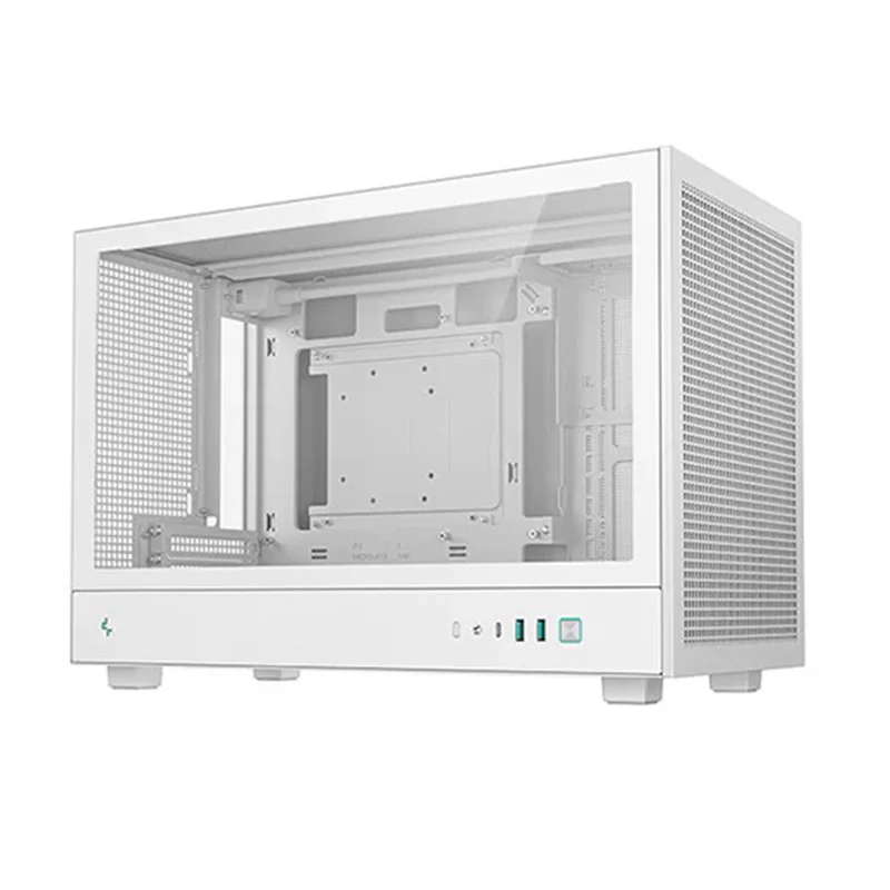 Deepcool CH260 High Airflow Mesh Panels M-ATX Compact Case (Black, White) (R-CH260-BKNGM0-G-1, R-CH260-WHNGM0-G-1)