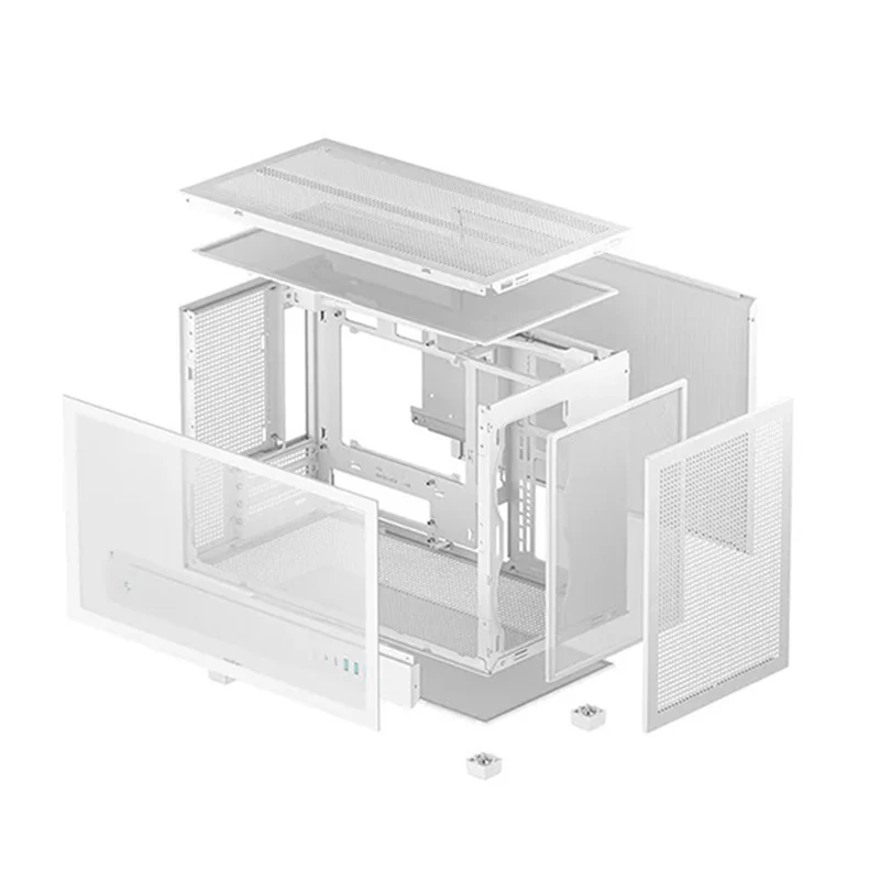 Deepcool CH260 High Airflow Mesh Panels M-ATX Compact Case (Black, White) (R-CH260-BKNGM0-G-1, R-CH260-WHNGM0-G-1)