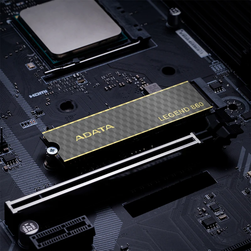 Adata Legend 860 PCIe Gen4 x4 M.2 2280 Internal SSD ( 1TB, 2TB), (SLEG-860-1000GCS, SLEG-860-2000GCS)