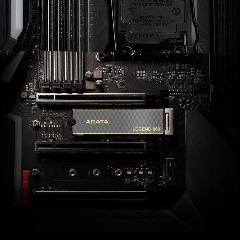 Adata Legend 860 PCIe Gen4 x4 M.2 2280 Internal SSD ( 1TB, 2TB), (SLEG-860-1000GCS, SLEG-860-2000GCS)