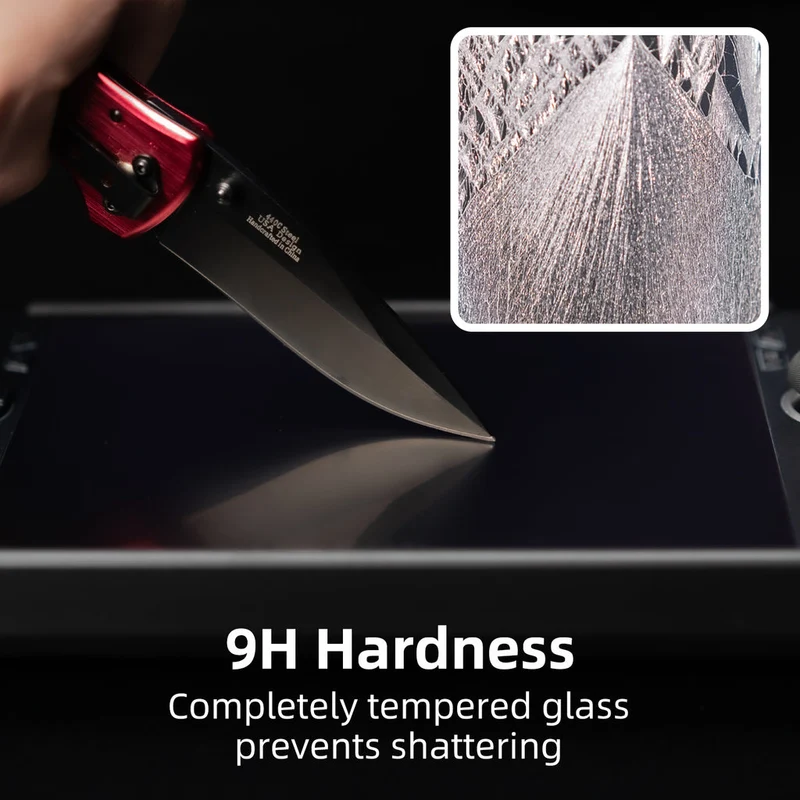 Skull & Co. Tempered Glass Screen Protector 9H Hardness / 2.5D Curved Edge with Positioner for ROG Ally X (ALSP2-P-G)