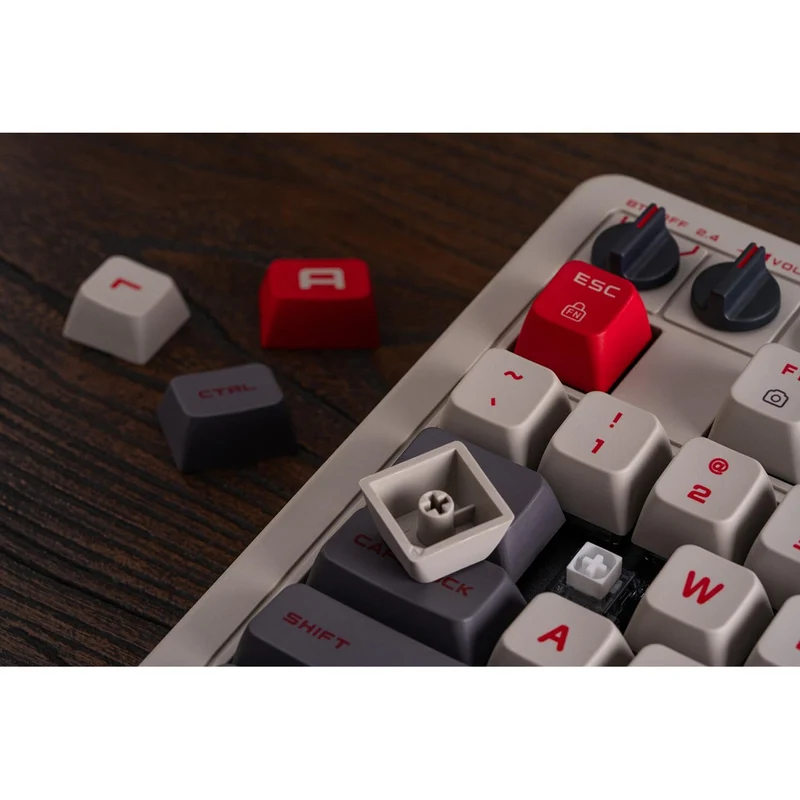 8Bitdo Retro 108 Mechanical Keyboard (Fami Edition, N Edition) (85HC)