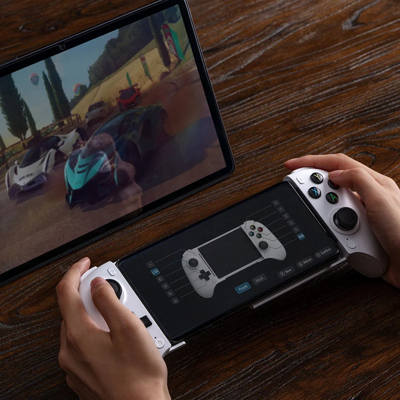 8Bitdo Ultimate Mobile Gaming Controller for Android (Black, White) (80LB)