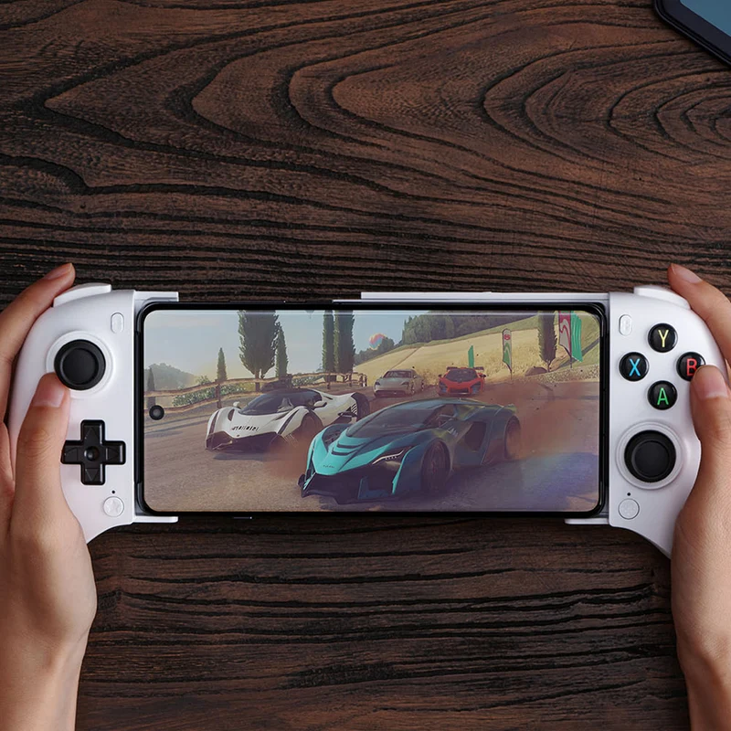8Bitdo Ultimate Mobile Gaming Controller for Android (Black, White) (80LB)