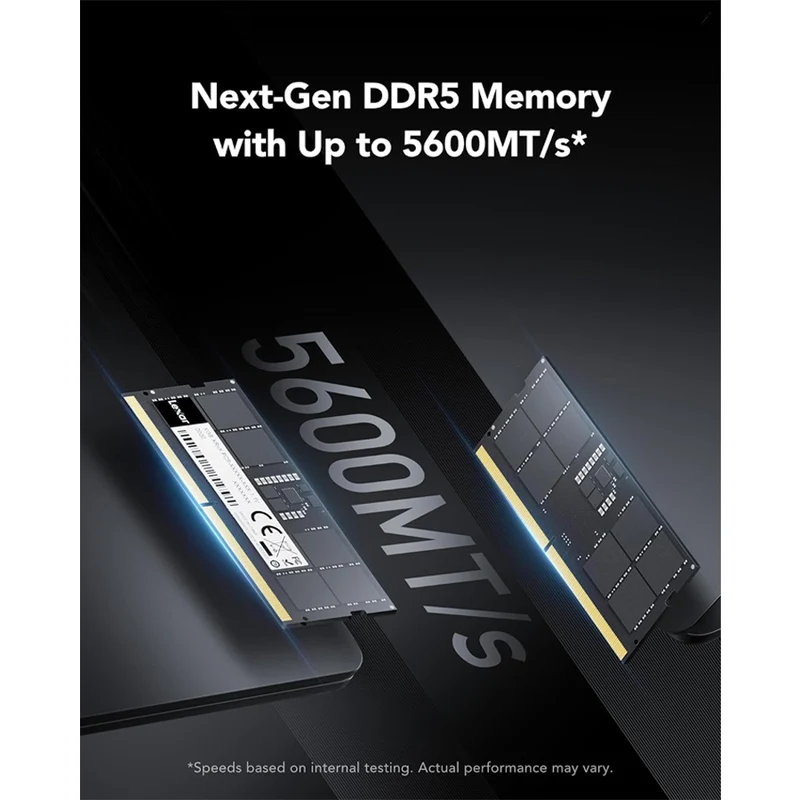 Lexar 16GB DDR5 5600MT/s CL46 SODIMM Laptop Memory (LD5S16G56C46ST-BGS)