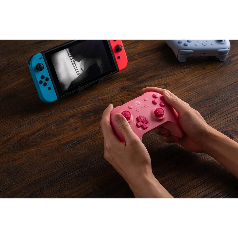 8Bitdo Ultimate 2C Bluetooth Controller For Switch (80NC) (Blue, Pink)