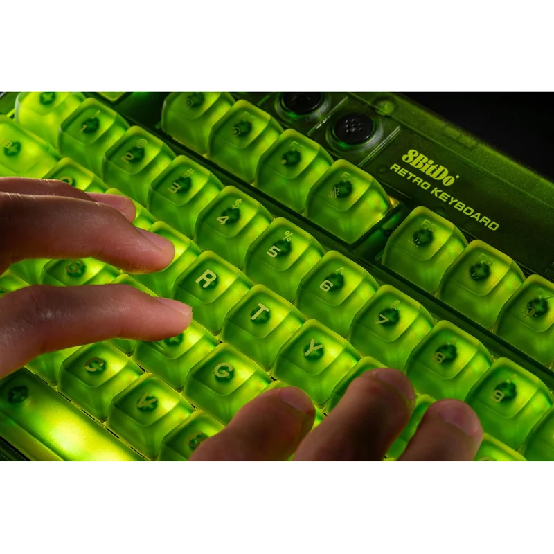8Bitdo Retro 87 Mechanical Keyboard Xbox Edition (85HD)