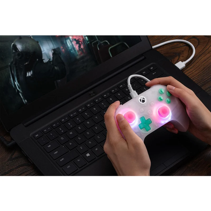 8Bitdo Ultimate Mini Wired Controller for Xbox (82CC) (Translucent Green, Translucent Pink, Translucent White)
