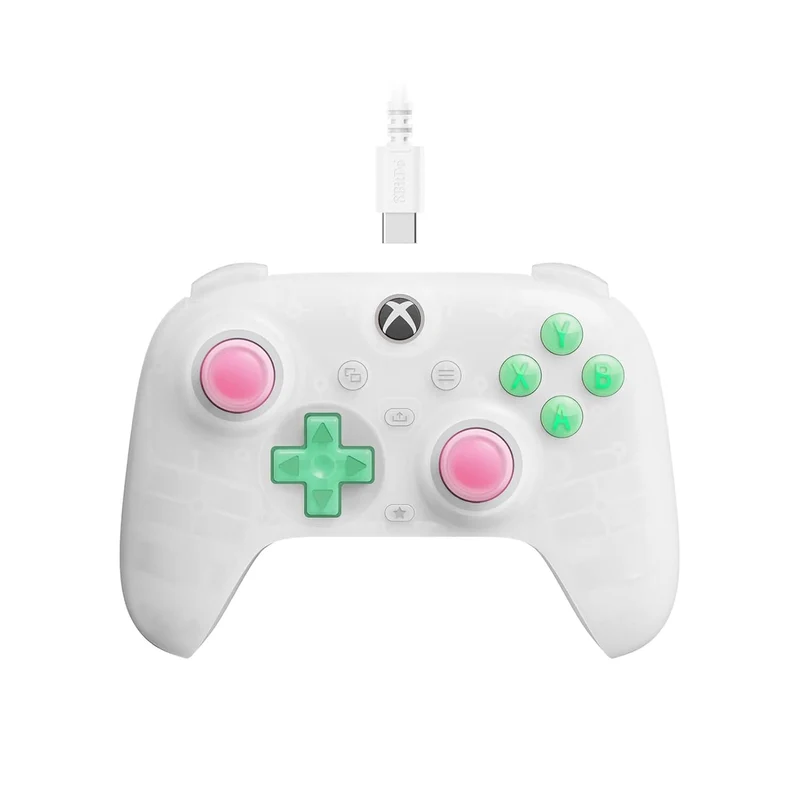 8Bitdo Ultimate Mini Wired Controller for Xbox (82CC) (Translucent Green, Translucent Pink, Translucent White)