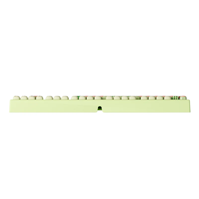 Akko x MonsGeek MG108B Watermelon Multi-Mode RGB Hot-Swappable Mechanical Keyboard (Akko V3 Piano Pro Switch)