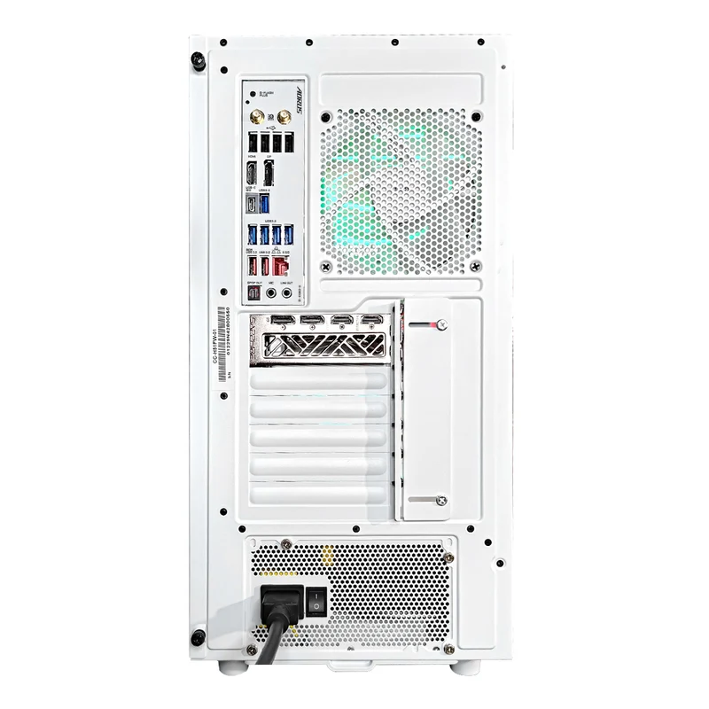Sophos H5 Flow White Desktop Gaming PC | AMD Ryzen 7 7700X | 32GB RAM | 1TB SSD | RX 7800 XT | Windows 11 Pro