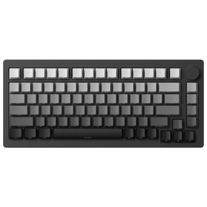 MonsGeek M1W V3 VIA Aluminum Case Multi-Mode RGB Hot-Swappable Mechanical Keyboard (Dark Night) (Akko Rosewood Switch)