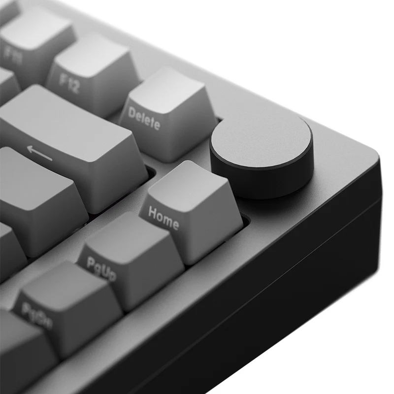MonsGeek M1W V3 VIA Aluminum Case Multi-Mode RGB Hot-Swappable Mechanical Keyboard (Dark Night) (Akko Rosewood Switch)