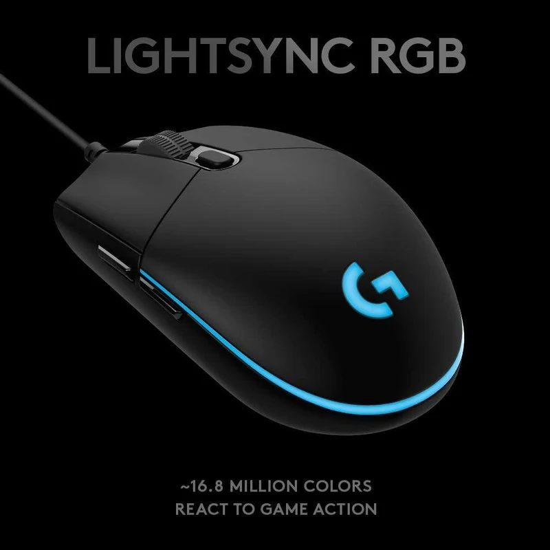 Logitech G Pro Hero Wired Gaming Mouse