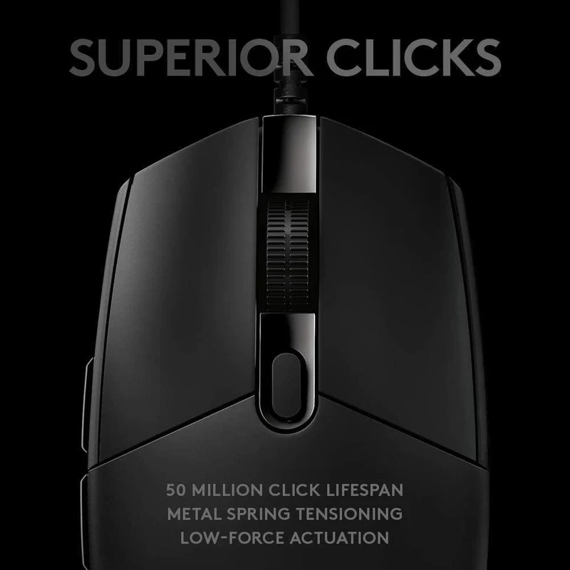 Logitech G Pro Hero Wired Gaming Mouse