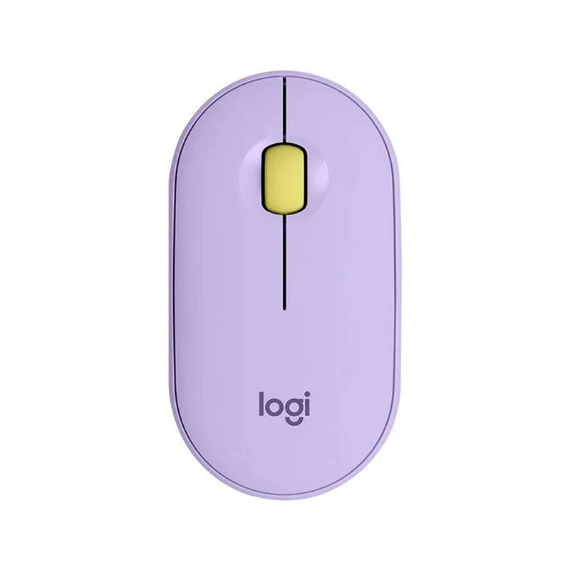 Logitech Pebble M350 Wireless Mouse (Lavender)