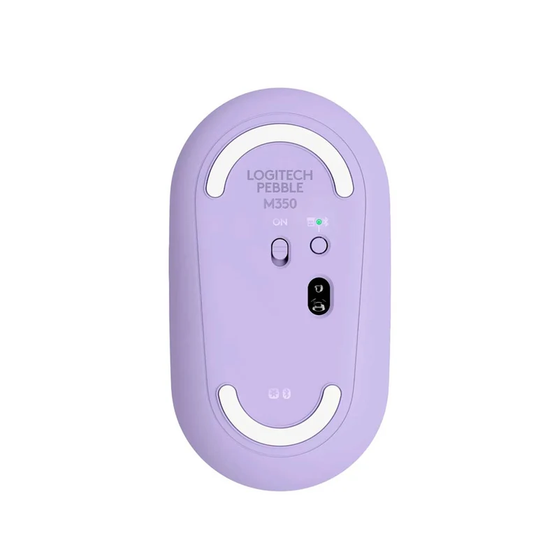 Logitech Pebble M350 Wireless Mouse (Lavender)