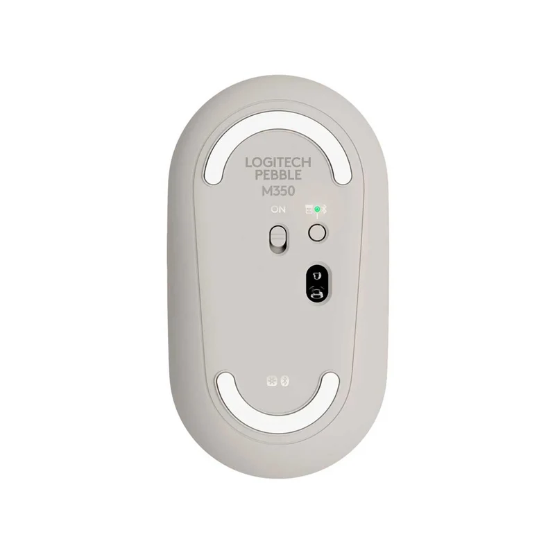 Logitech Pebble M350 Wireless Mouse (Sand)