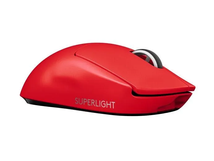 Logitech Pro X Superlight Wireless Gaming Mouse (Red)