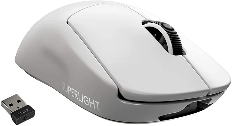 Logitech Pro X Superlight Wireless Gaming Mouse (White)