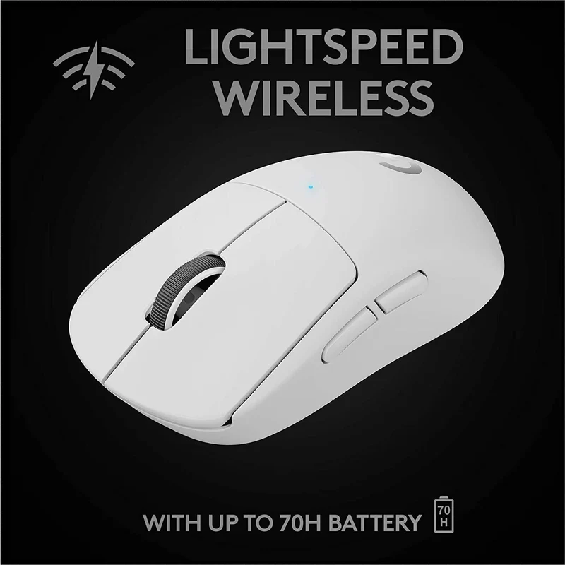 Logitech Pro X Superlight Wireless Gaming Mouse (White)