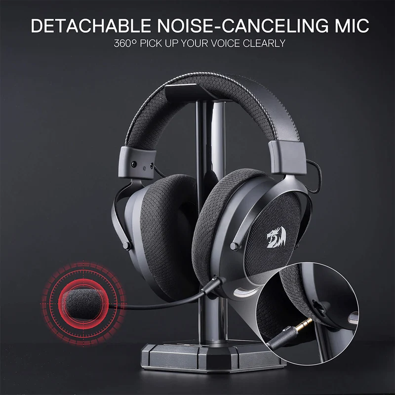 Redragon H858 Arrow Pro Carbon 4-Modes Wireless Gaming Headset (Black)