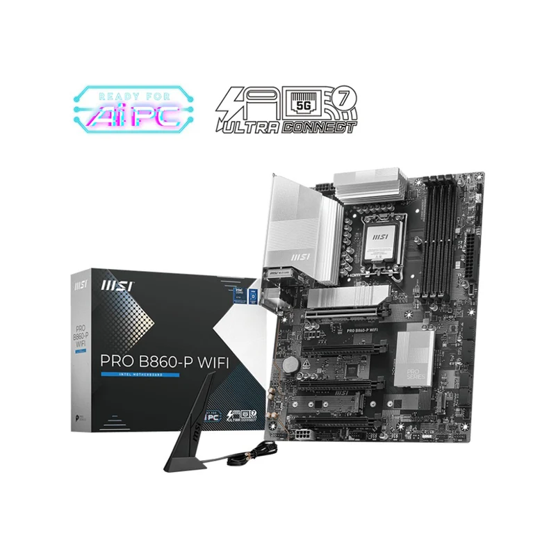 MSI Pro B860-P Wi-Fi DDR5 Intel Motherboard