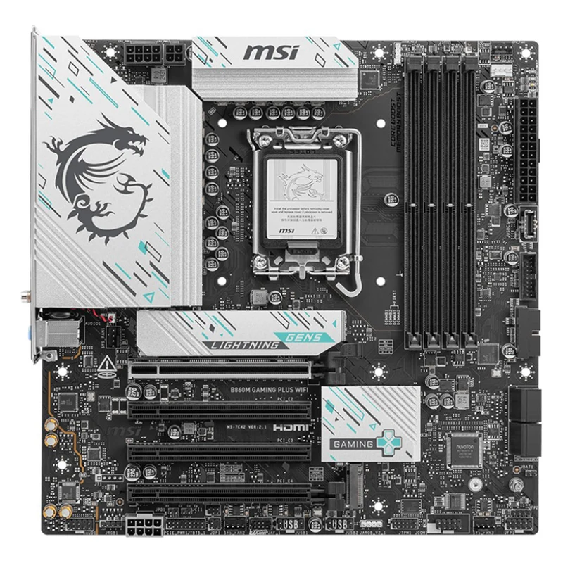 MSI B860M Gaming Plus Wi-Fi DDR5 Intel Motherboard