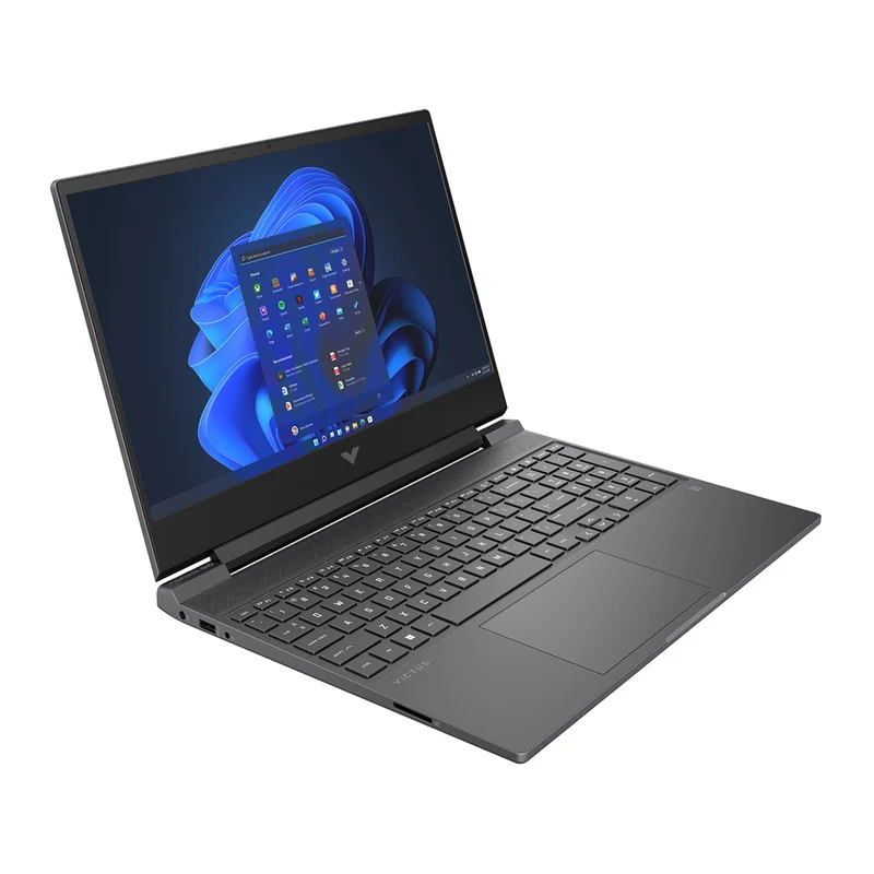 HP Victus 15-FB1057AX Gaming Laptop (Mica Silver) | 15.6" FHD (1920x1080) IPS 144Hz | Ryzen 5 7535HS | 8GB RAM | 512GB SSD | RTX 2050 | Windows 11 Home | HP Prelude Topload Bag