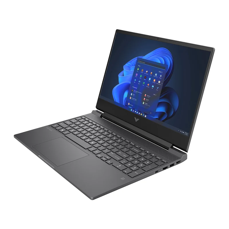 HP Victus 15-FB1057AX Gaming Laptop (Mica Silver) | 15.6" FHD (1920x1080) IPS 144Hz | Ryzen 5 7535HS | 8GB RAM | 512GB SSD | RTX 2050 | Windows 11 Home | HP Prelude Topload Bag